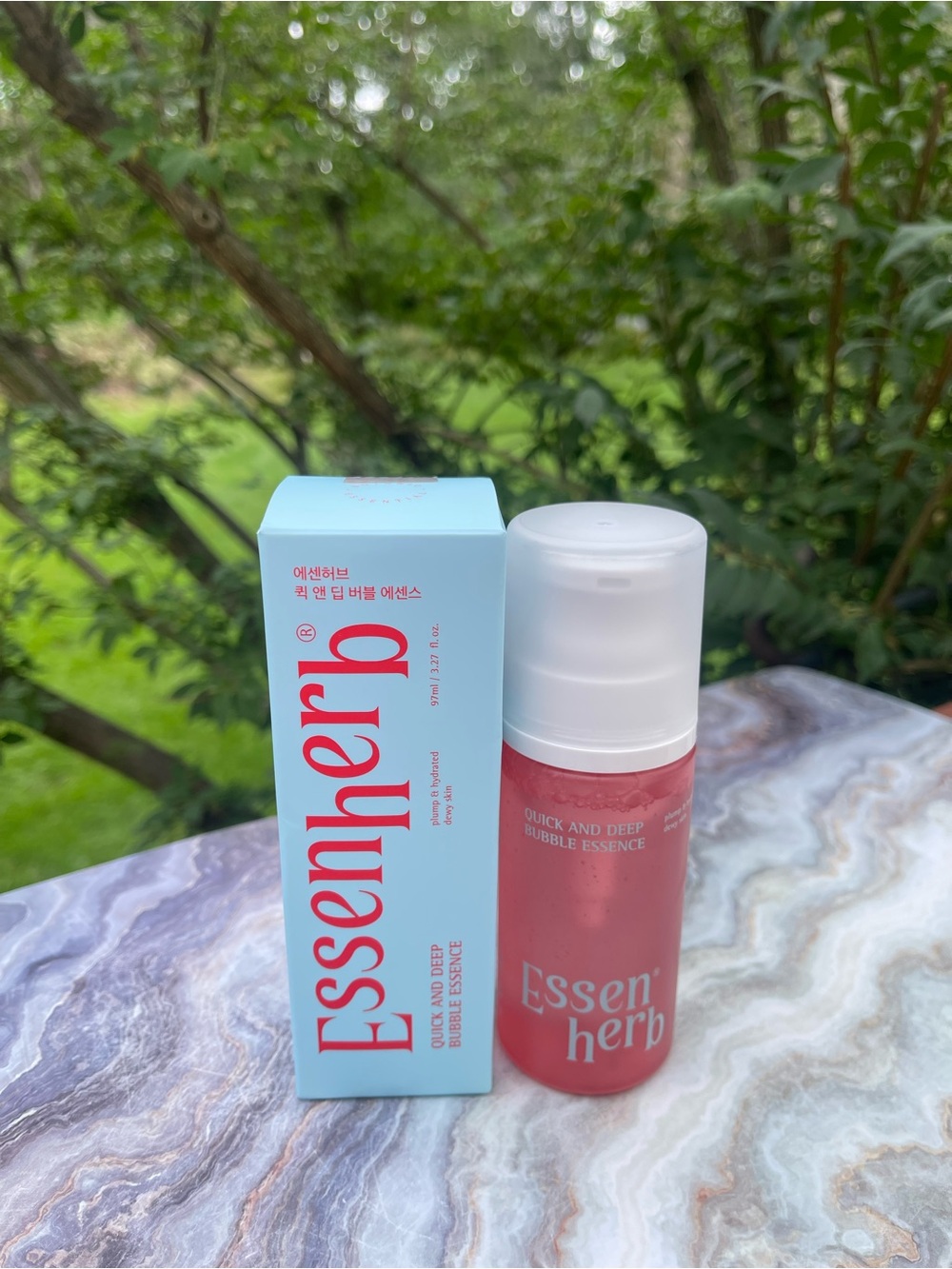 Quick and Deep Bubble Essence - Pink